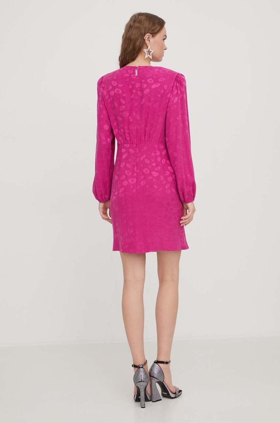 HUGO sukienka 50504499 różowy SS24