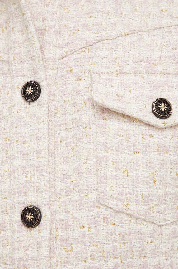 Bruuns Bazaar sukienka z domieszką wełny BBW3699 beżowy