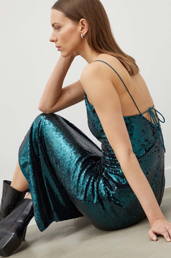 Φόρεμα Samsoe Samsoe F23400083 πράσινο SS24