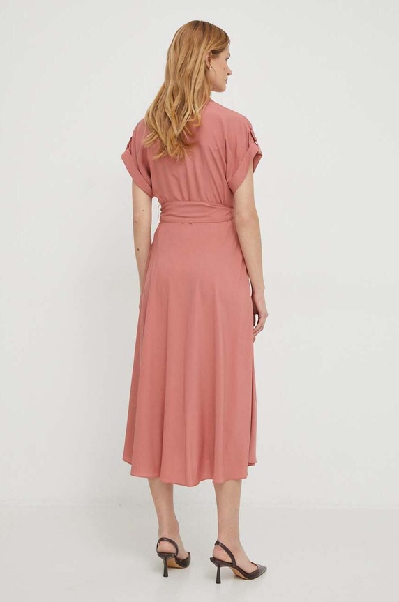 Odzież Lauren Ralph Lauren sukienka 250909427 różowy