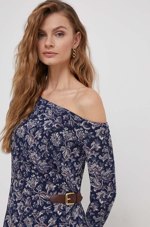 Šaty Lauren Ralph Lauren tmavomodrá 250925971