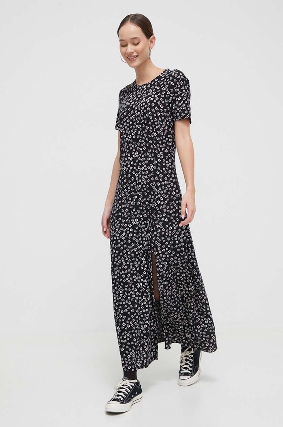 Tommy Jeans sukienka casual czarny DW0DW17418