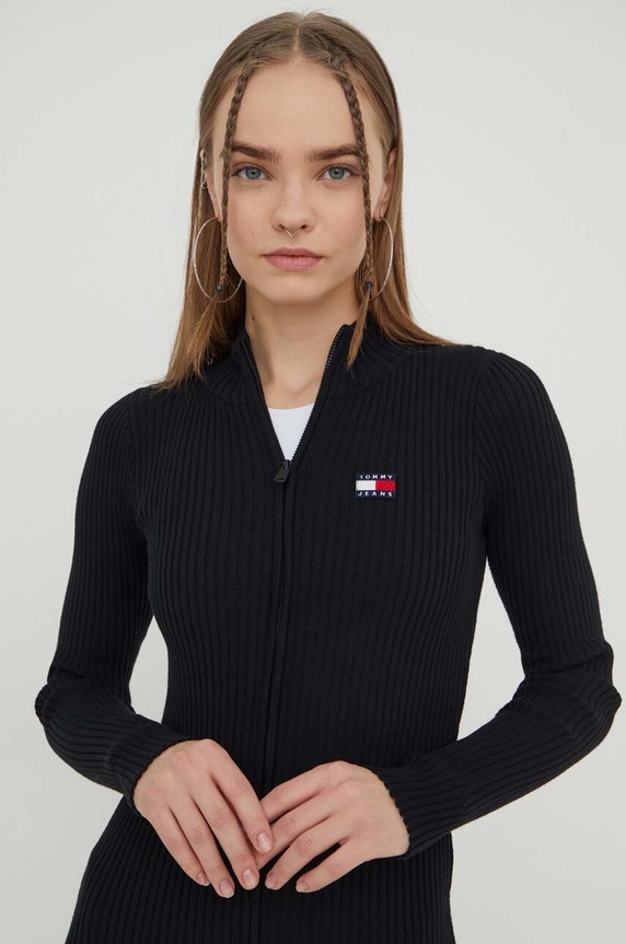 Tommy Jeans sukienka czarny DW0DW17525