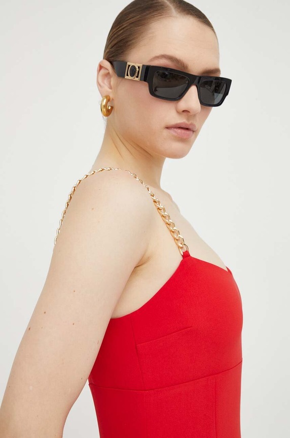 Φόρεμα MICHAEL Michael Kors κόκκινο MR48264ENX