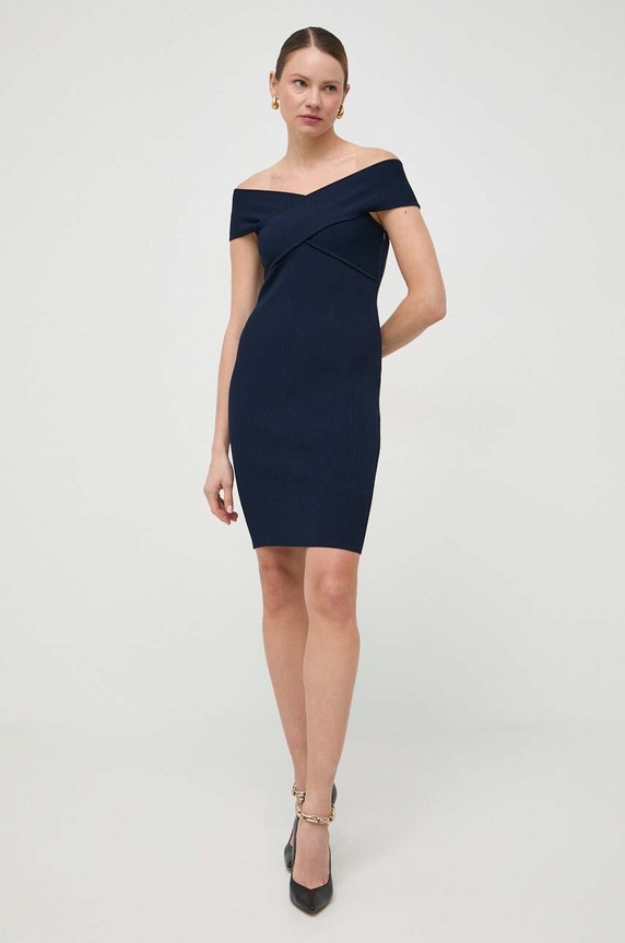 Šaty MICHAEL Michael Kors MR4825E33D tmavomodrá SS24