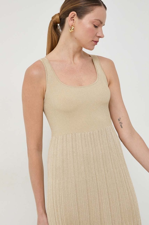 MICHAEL Michael Kors sukienka złoty MR4822IAFB