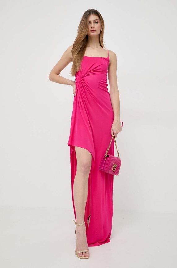 Pinko rochie maxi roz 103122.A17I