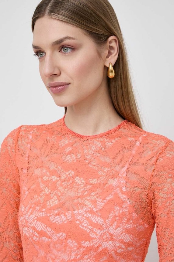 Φόρεμα Pinko 102923.A1LG πορτοκαλί