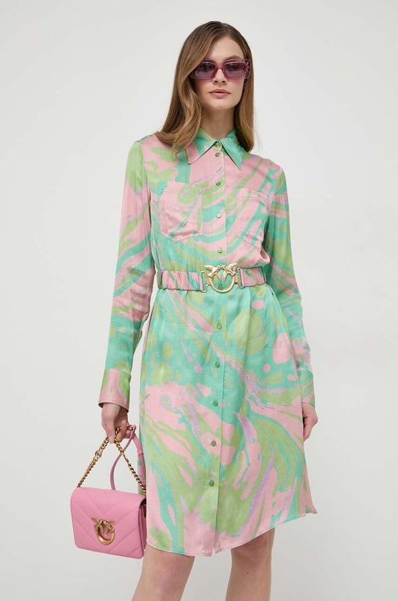 Φόρεμα Pinko 103084.A1PE πολύχρωμο SS24