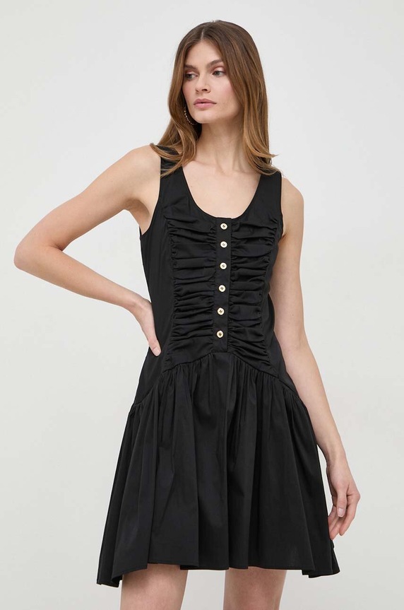 Pinko sukienka z elastanem czarny 103263.A1P2