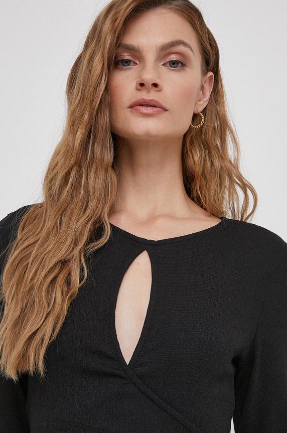 Šaty Calvin Klein Jeans černá J20J222516