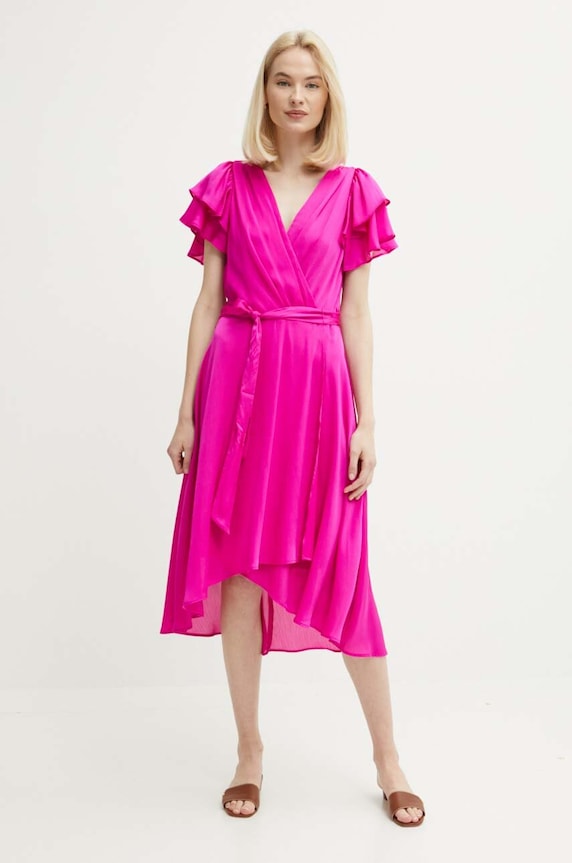 Dkny sukienka różowy DD4AQ571