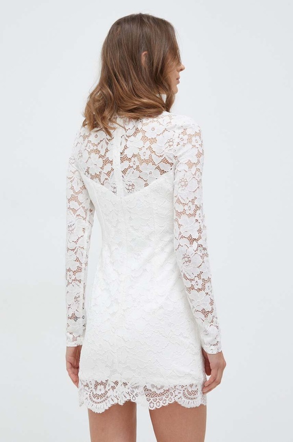 Odzież Bardot sukienka BREELAN 59148DB.WHITE beżowy