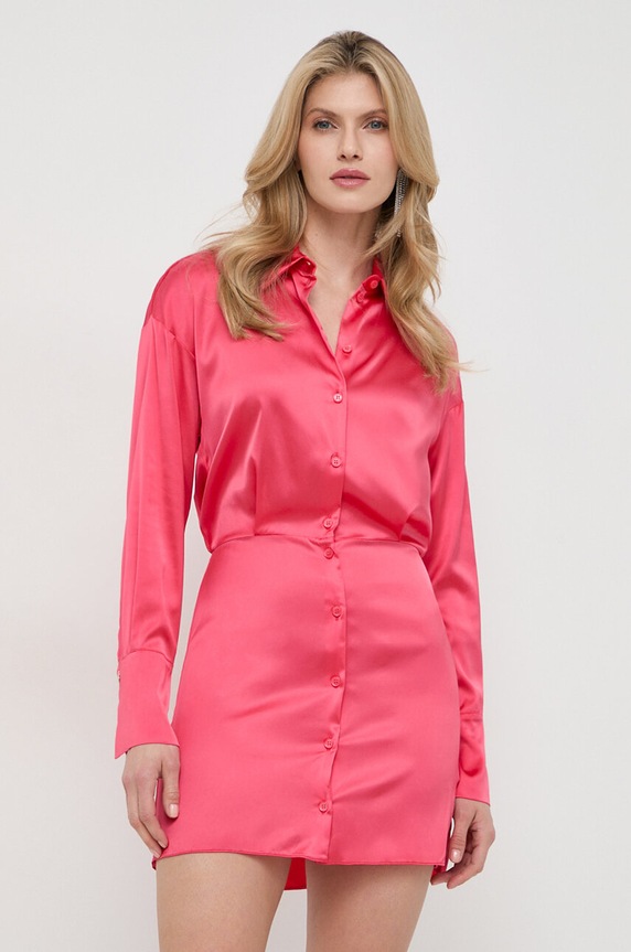 Patrizia Pepe rochie fixat roz 8A1260.A644