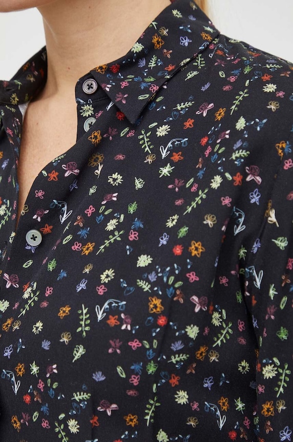 Φόρεμα PS Paul Smith W2R.586D.M31151 μαύρο