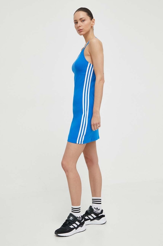 Šaty adidas Originals IR8126 modrá SS24