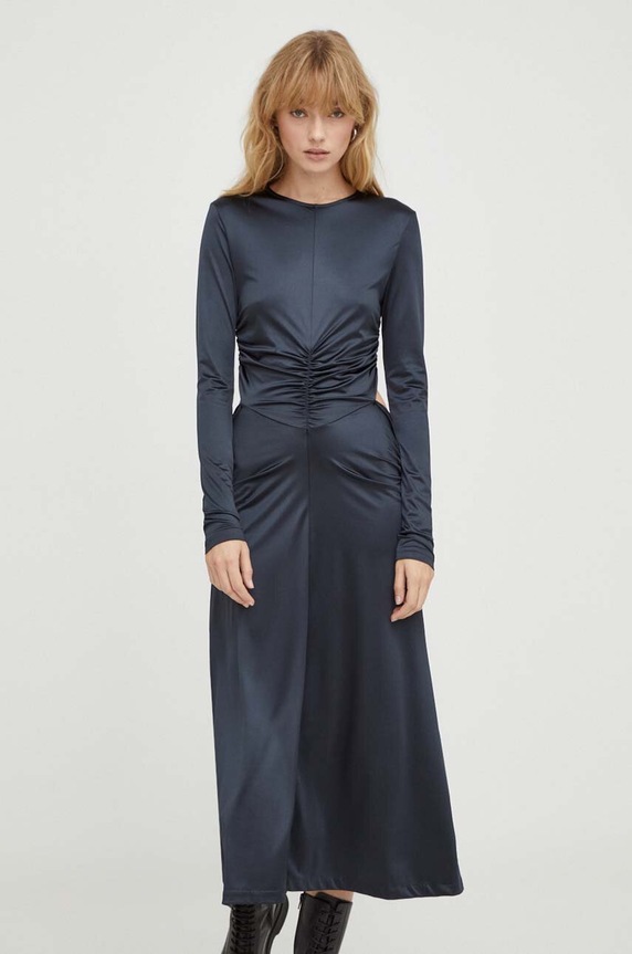 Haljina Day Birger et Mikkelsen pletivo crna DAY65242936