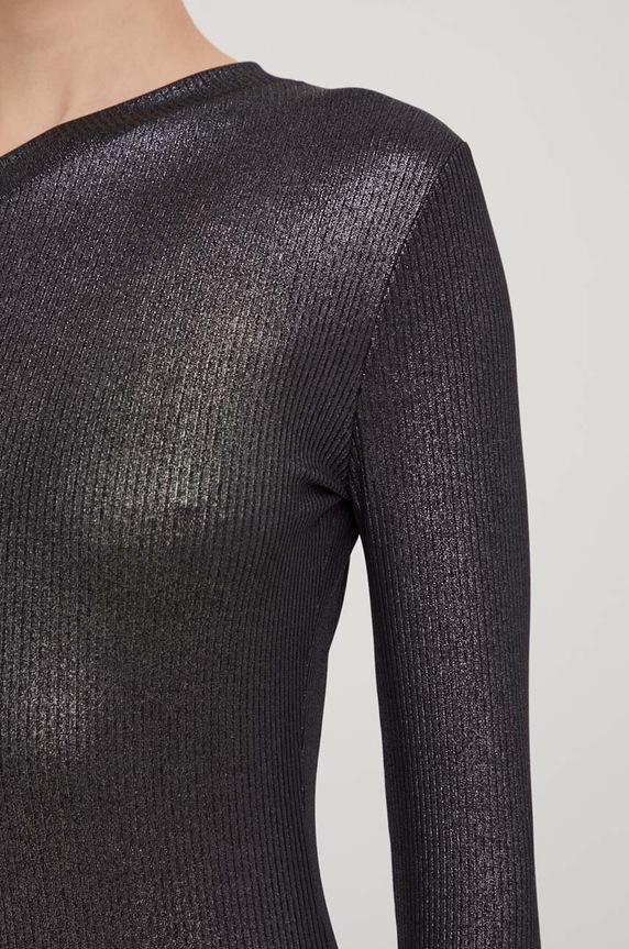 Karl Lagerfeld Jeans sukienka 240J1306 szary
