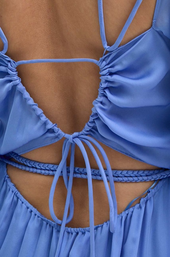 Svilena obleka Luisa Spagnoli RUNWAY COLLECTION 541114