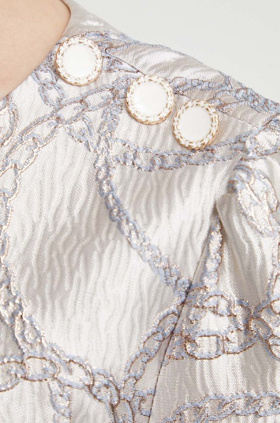 Bruuns Bazaar rochie BBW3786 argintiu