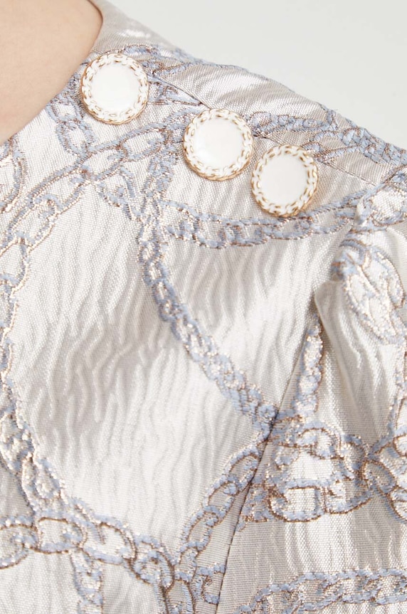 Bruuns Bazaar rochie BBW3786 argintiu
