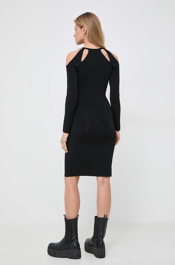 Odzież Karl Lagerfeld sukienka 240W1331 czarny