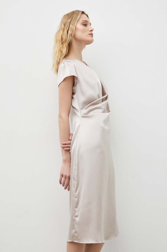 Bruuns Bazaar rochie bej BBW3109