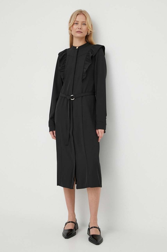 Bruuns Bazaar sukienka BBW3820 czarny SS24