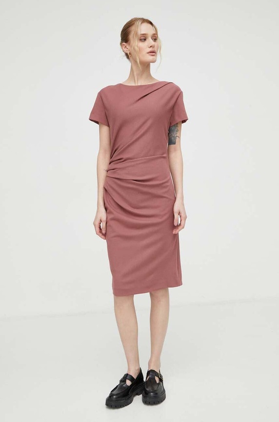 Tiger Of Sweden rochie S68929027 roz SS24