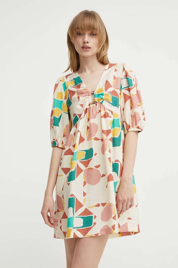 Obleka BA&SH ARANCIA Oversize bež 1E24ARAN