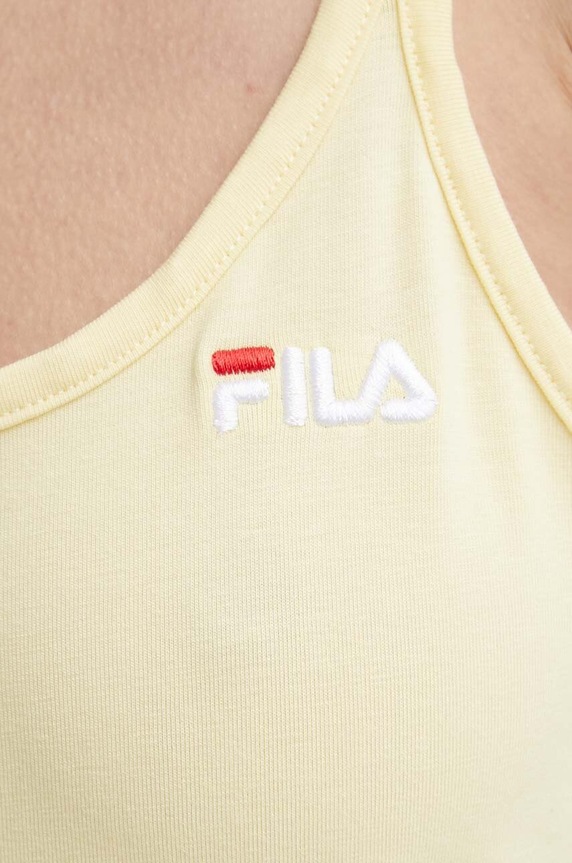Fila sukienka Brillon FAW0704 żółty