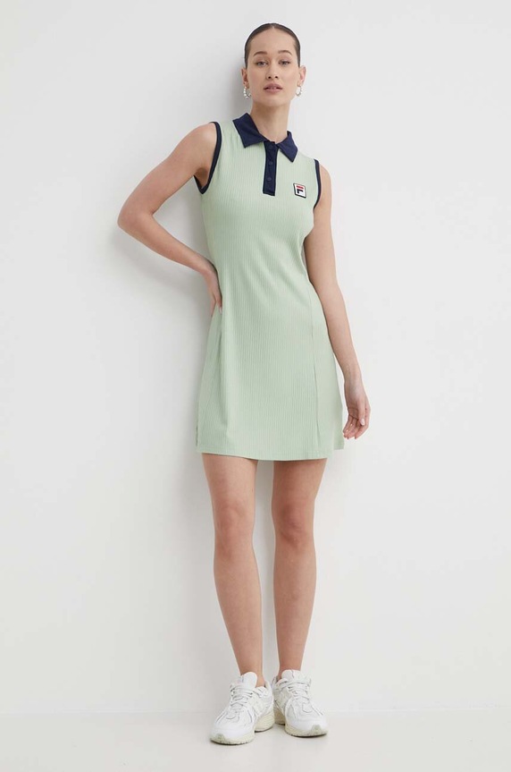 Haljina Fila Lahore FAW0739 zelena SS24