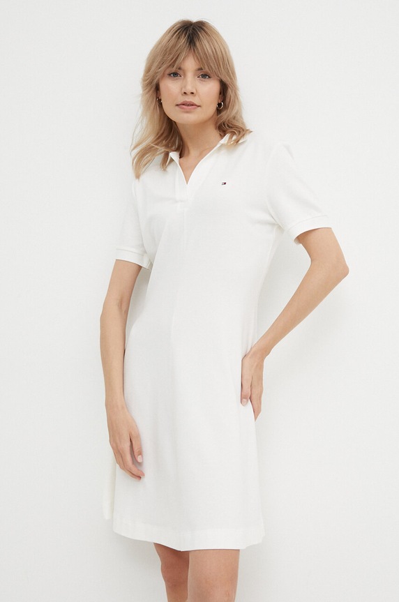 Îmbrăcăminte Tommy Hilfiger rochie WW0WW41567 bej
