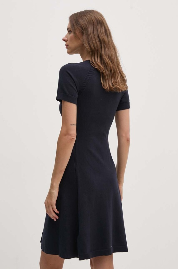 Odzież Tommy Hilfiger sukienka WW0WW42461 granatowy