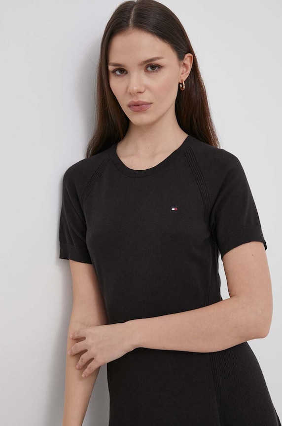 Tommy Hilfiger ruha fekete WW0WW42461