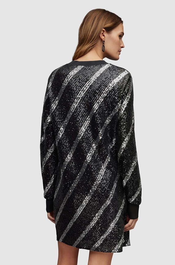 Šaty AllSaints Juela WD275Z černá