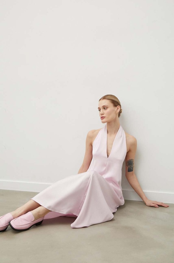 Samsoe Samsoe dress F10000036 pink SS24