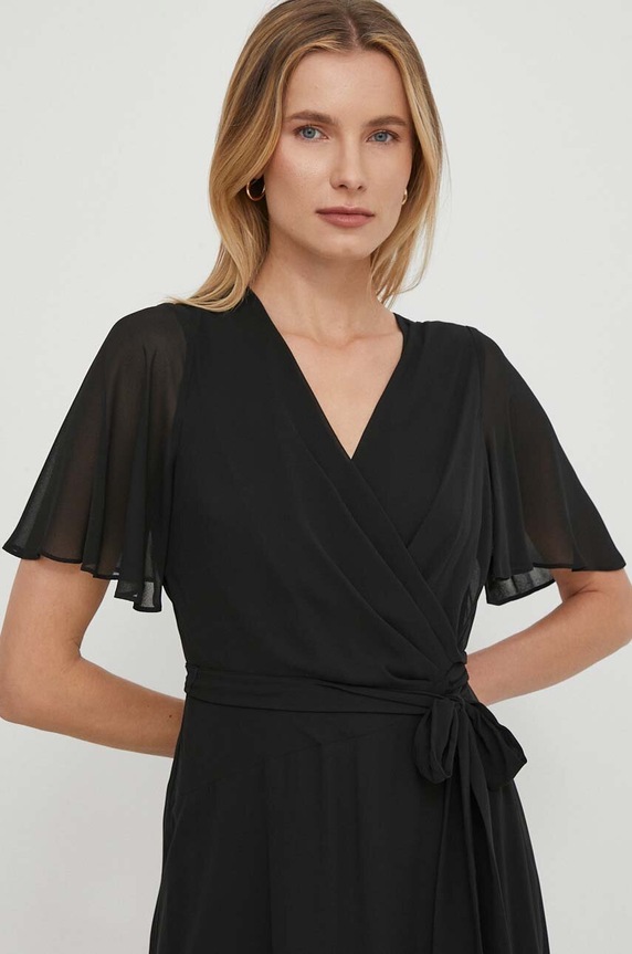 Lauren Ralph Lauren vestito midi nero 250909381