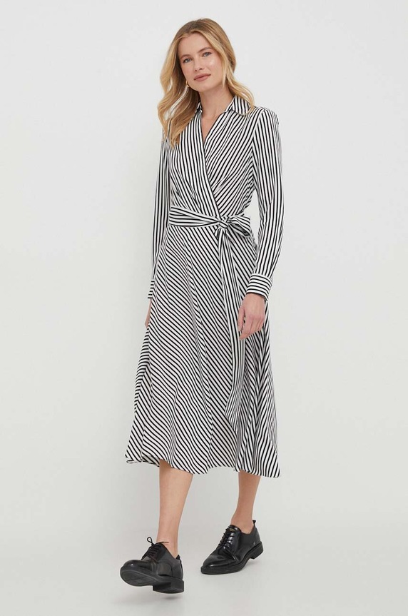 Lauren Ralph Lauren sukienka casual biały 250932706