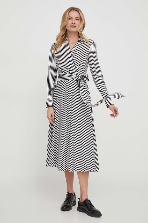 Lauren Ralph Lauren sukienka biały 250932706