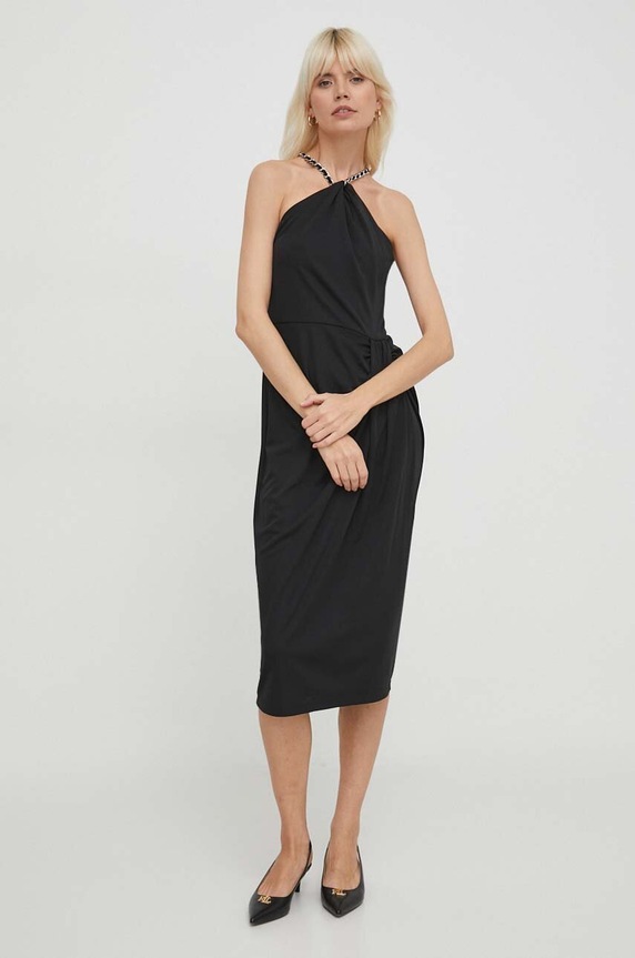 Lauren Ralph Lauren sukienka 250933432 czarny SS24