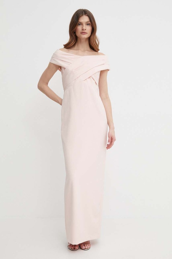 Lauren Ralph Lauren rochie maxi roz 253936391