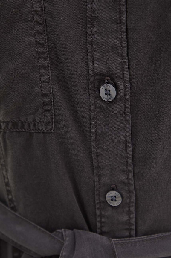 Šaty Pepe Jeans EVELINDA PL953482 šedá