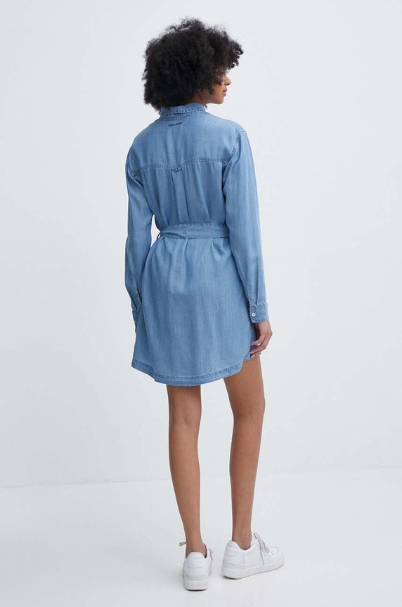 Oblečenie Šaty Pepe Jeans ERINE PL953485 modrá