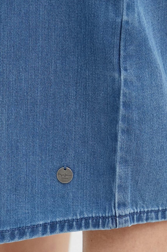 Pepe Jeans sukienka MAGGIE PL953512 niebieski