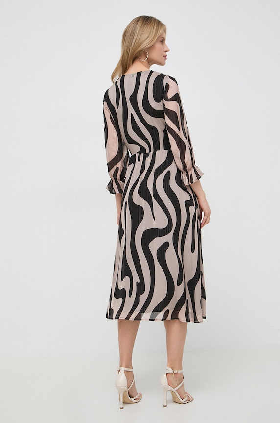 Liu Jo rochie WA4046.T3765 bej SS24