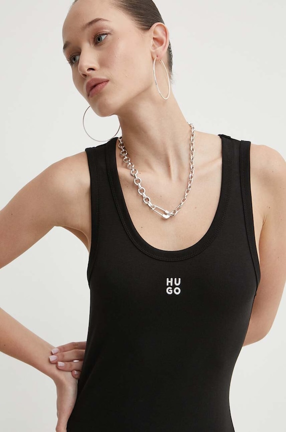 Φόρεμα HUGO μαύρο 50514521