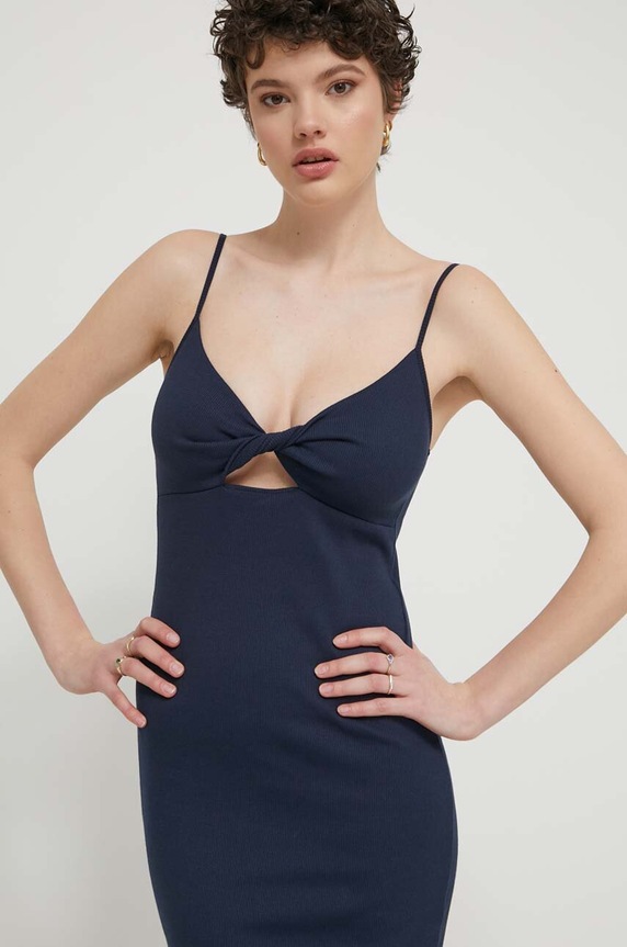 Φόρεμα Roxy Wavey Lady σκούρο μπλε ERJKD03469