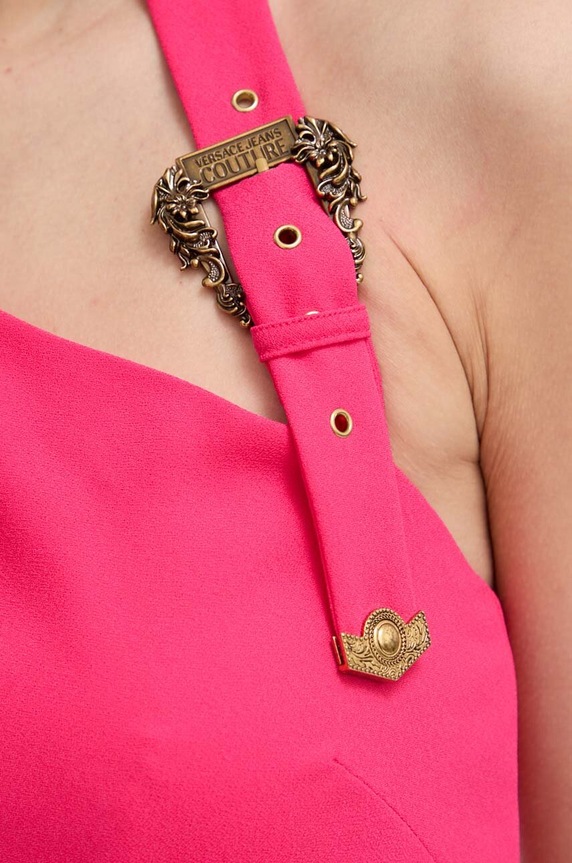 Versace Jeans Couture ruha 76HAO917.N0302 rózsaszín