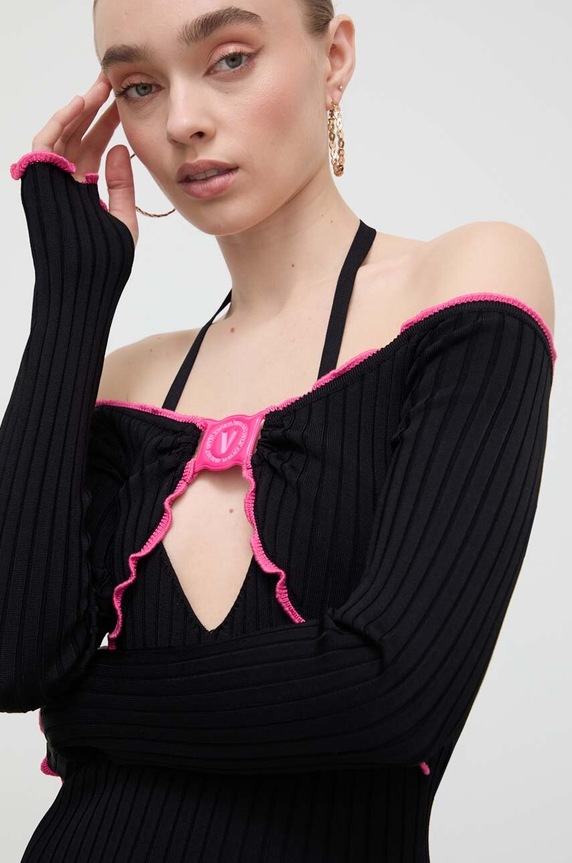 Šaty Versace Jeans Couture černá 76HAOM18.CMH36